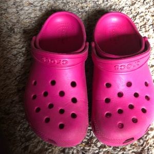 Girls size 13 crocs